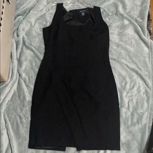 Ann Taylor beautiful above knee length black dress